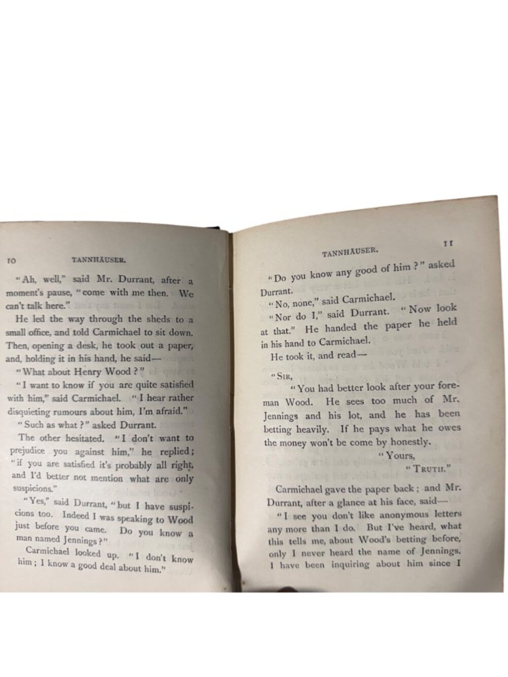 A Modern Tannhauser & The Bridge Hon. Mrs. Arthur Lyttelton Hardcover Book 1893 - Picture 8 of 16
